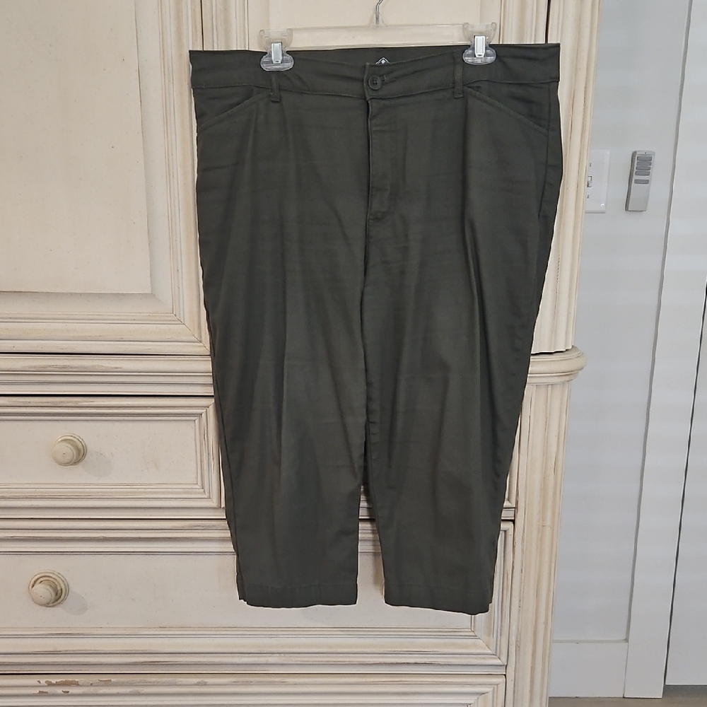 St. John's Bay Olive Green Trousers